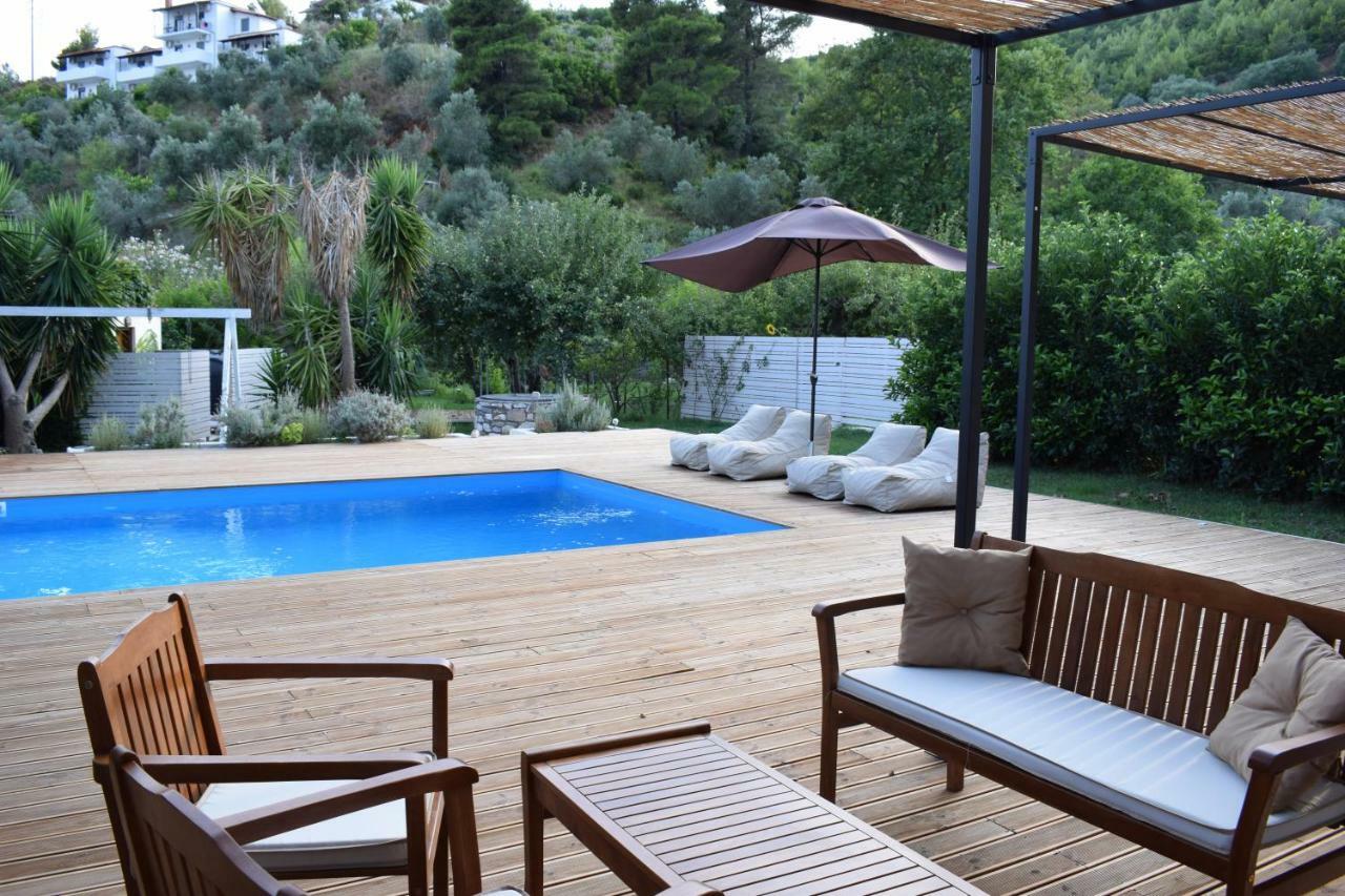 Serenity Luxury Villa, Skiathos Агия Параскеви Екстериор снимка